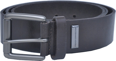 

French Connection Men Formal Brown Genuine Leather Belt