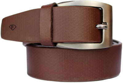 

Fashius Men Brown Artificial Leather Belt, Brown-01
