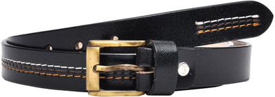 

Hawai Women Casual, Formal Black Genuine Leather Belt