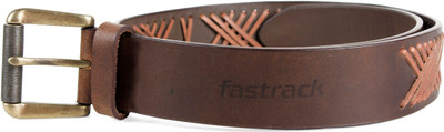 

Fastrack Men Casual Brown Genuine Leather Belt