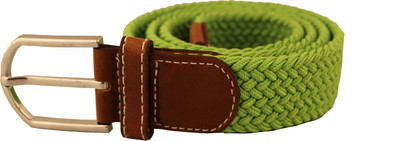 

Damit Men Casual, Evening, Party Green Canvas Belt