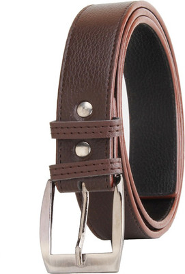 

Elligator Men Casual, Party, Formal Brown Artificial Leather Belt