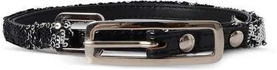 

Baggit Women Casual Black Synthetic Belt
