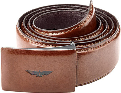 

Park Avenue Men Beige Genuine Leather Belt