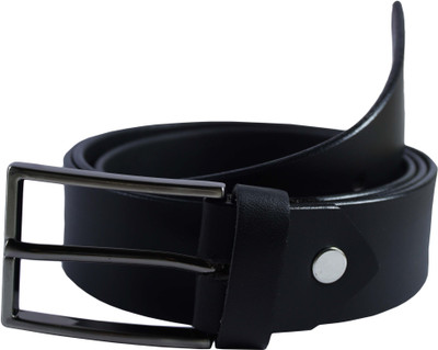 

Global Leather Boys Formal, Casual, Party, Evening Black Genuine Leather Belt