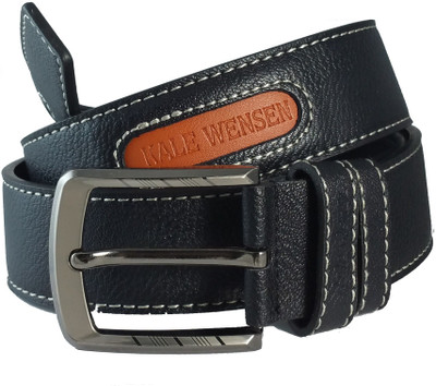 

Ammvi Creations Men Evening Black Artificial Leather Belt
