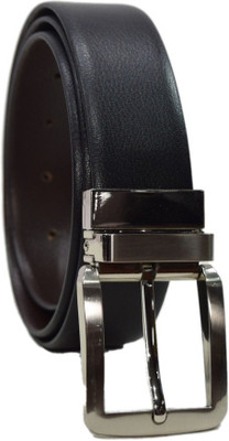 

Moochies Men Formal Black Genuine Leather Belt