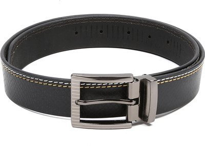 

WildHorn Men Casual Black Genuine Leather Belt
