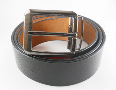 

Royal Men Black Genuine Leather Belt, Balck