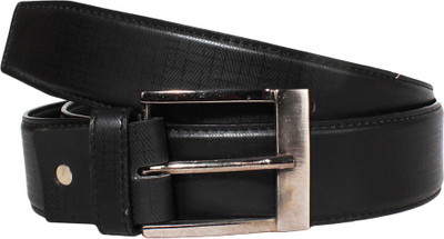 

Lenin Men Evening Black Genuine Leather Belt