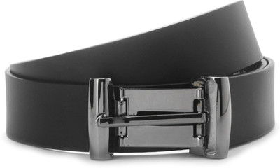 

Louis Philippe Men Black Metal Belt