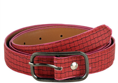 

Tiekart Women Casual Red Metal Belt