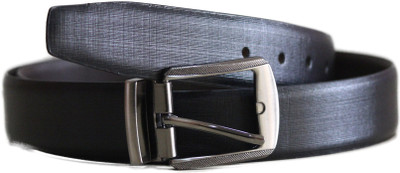 

Giant Roots Men Formal Black Genuine Leather Reversible Belt