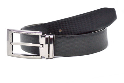 

Aer Leather Men Formal Black Genuine Leather Reversible Belt, Black;brown