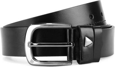 

Swiss Design Men Black Genuine Leather Belt