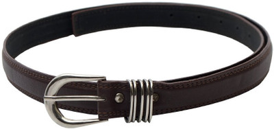 

Skyways Women Casual, Semi-formal Brown Artificial Leather Belt, Brown-01