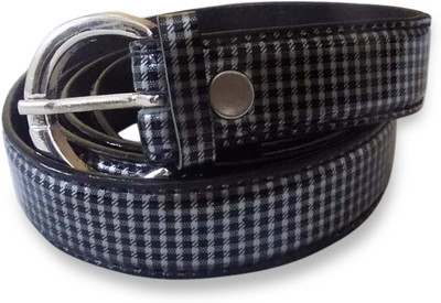 

Rege Girls Casual Black Artificial Leather Belt