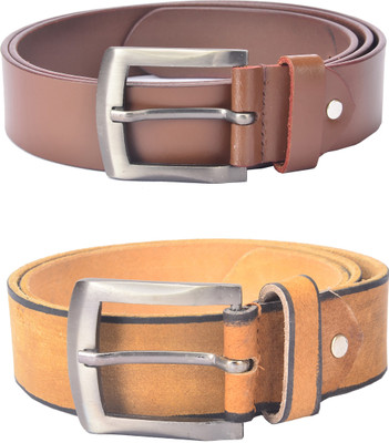 

Hidelink Men Formal Multicolor Genuine Leather Belt