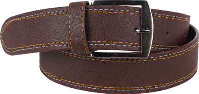 

Ansh Fashion Wear Men Casual Brown Artificial Leather Belt