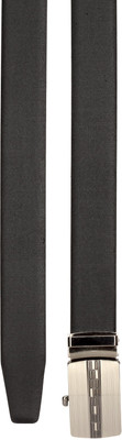 

Teakwood Men Casual Black Genuine Leather Reversible Belt