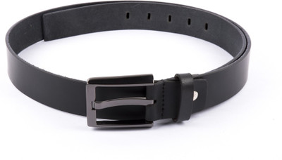 

Pacific Gold Men Formal Black Genuine Leather Belt