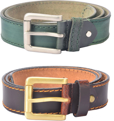 

Hidelink Men Formal Black Genuine Leather Belt