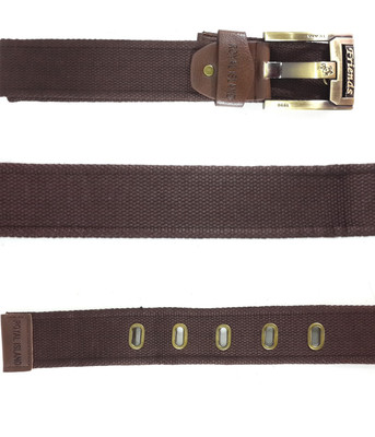 

Sasta Vasta Boys Casual Brown Canvas Belt, Brown-belt