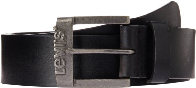 

Levi's Men Black Genuine Leather Belt