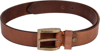 

Woodland Men Brown Genuine Leather Belt