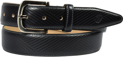

James Aston Men Formal, Casual Black Genuine Leather Belt