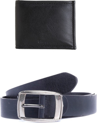 

Elligator Men Casual Black Artificial Leather Belt