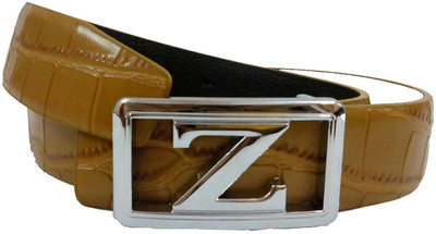 

GIFTee Men Brown Texas Leatherite Belt