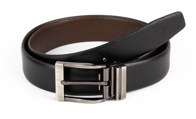 

Gildermen Men Formal Black, Brown Genuine Leather Reversible Belt