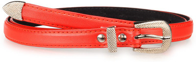

Allura Women Evening/Party, Casual, Semi-formal Red Synthetic Belt