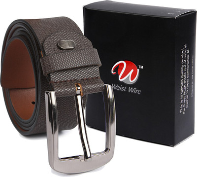 

Waist Wire Men Casual Brown Genuine Leather Belt