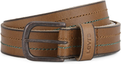 

Levi's Men Tan Genuine Leather Belt
