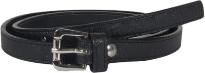 

Snoby Women Casual Black Artificial Leather Belt, Black2