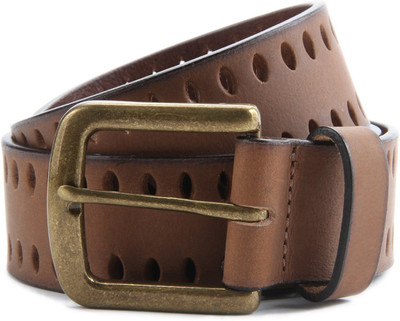 

Levi's Men Tan Genuine Leather Belt