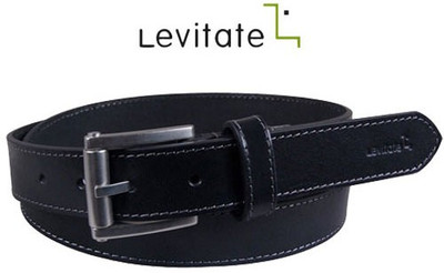 

Levitate Men Brown Fabric Belt, Cognac