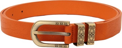 

Lino Perros Women Casual Orange Artificial Leather Belt, O002