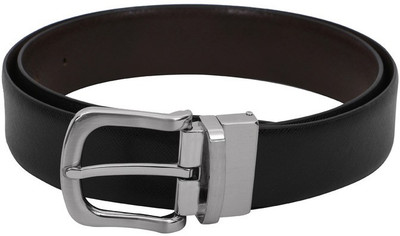 

Newhide Men Formal Black, Brown Genuine Leather Reversible Belt