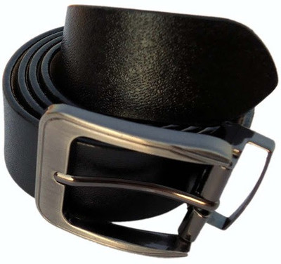 

M&Ms Men Formal Black Genuine Leather Belt