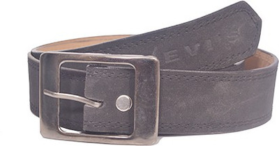 

Aam Shopping Men Black Artificial Leather Belt