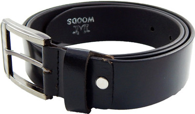 

Woods Men Formal, Casual Black Genuine Leather Belt
