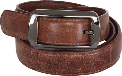 

Walletsnbags Men Formal Tan Genuine Leather Belt, Tan-66