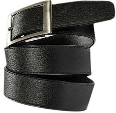

MADLEY Men Black Artificial Leather Belt