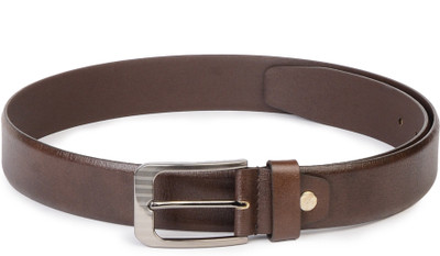 

Buckle Up Men Brown Genuine Leather Belt