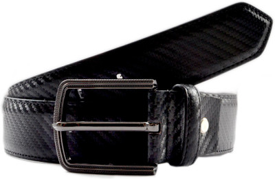 

Brounplus Boys Casual Black Artificial Leather Belt