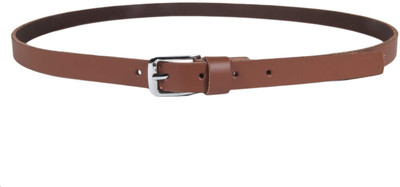 

Snoby Women Casual Brown Genuine Leather Belt, Light brown