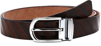 

DHide Designs Men Casual, Party, Formal, Evening Brown Genuine Leather Belt